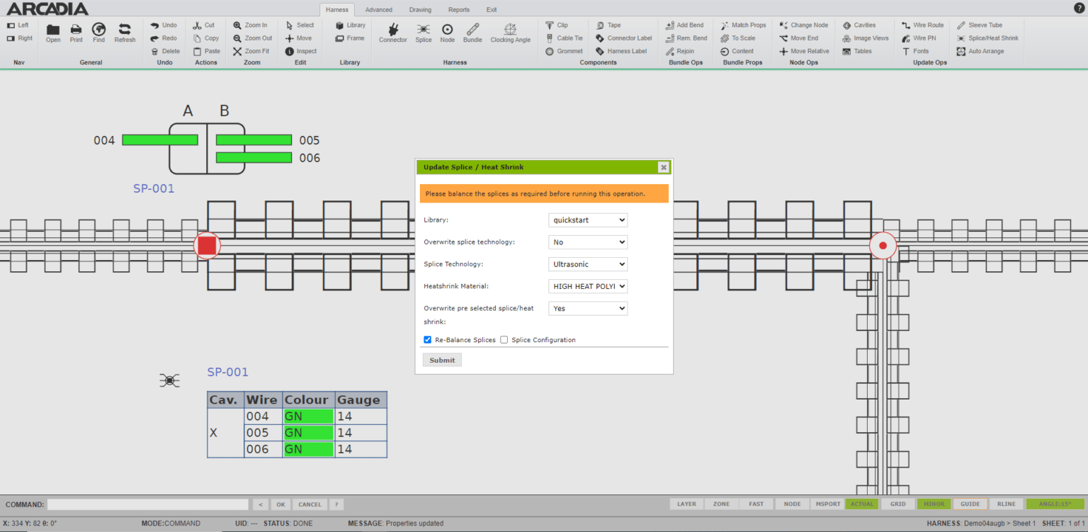 Arcadia Harness - Wire Harness Design Software - Cadonix